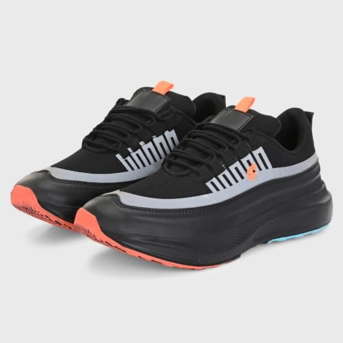Image of Centrino Sporty Sneakers for Man | Shoes for Men Stylish | Casual Lightweight Lace-Up Canvas Walking Shoes | Cushioned Insole | Breathable Comfortable Anti-Skid | Mens Sports Shoes for Daily Outings (6830)