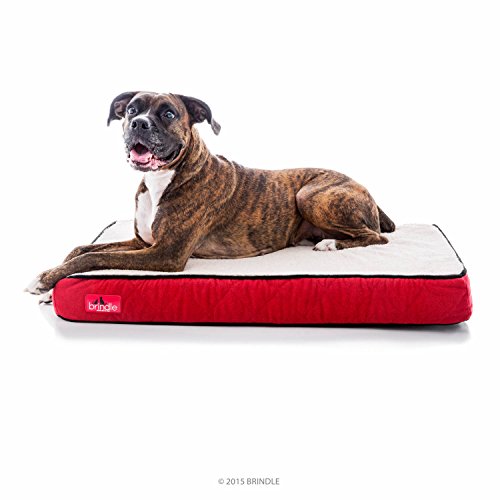 Brindle Waterproof Designer Memory Foam Pet Bed
