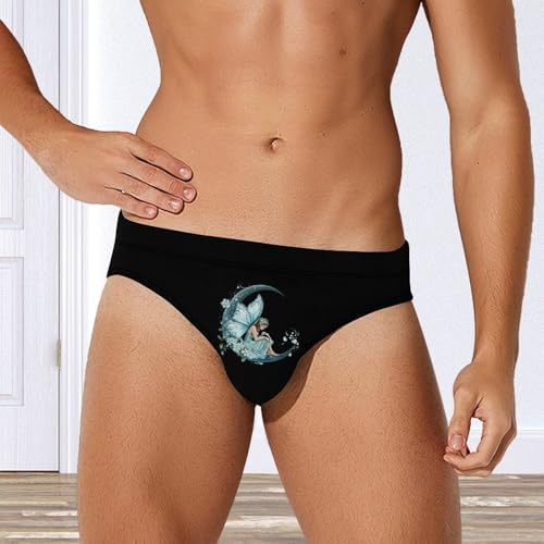 Elf Women Mens Swim Briefs Quick Dry Swim Trunk Bikini Underwear Swimsuit4