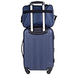 Travelers Club Midtown Hardside 4-Piece Luggage Travel Set, Navy Blue - Image 5