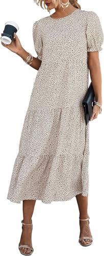 Zetieny Vestidos Casuales Mujer Vestido Largo de Playa Verano Primavera Vestido Largo T -Shirt Dresses