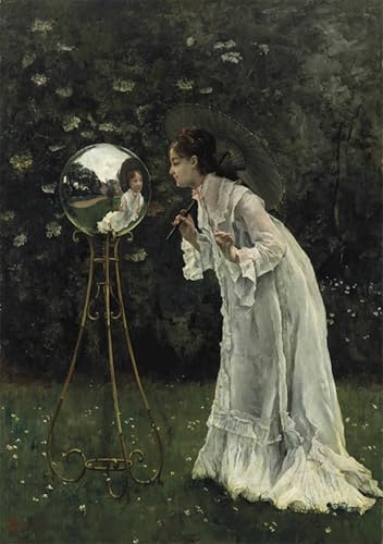 Art mural ballon d'argent Alfred Stevens affiche vintage pour décoration chambre