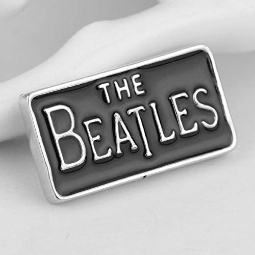JiuErDP Groupe européen et américain Classique Autour de la Lettre Beatles Nouveau Logo Broche Design Epingle (Pack de 2… - Les Beatles, Paul McCartney, John Lennon, RIngo Starr, George Harrison JiuErDP Groupe européen et américain Classique Autour de la Lettre Beatles Nouveau Logo Broche Design Epingle (Pack de 2… – Image 5