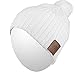 Produktbild Qshell Wireless Bluetooth Beanie Hut Mütze mit Musikphone Speakerphone Stereo Kopfhörer Headset Kopfhörer Lautsprecher Mic für Fitness Outdoor Sport Skifahren Running Skating
