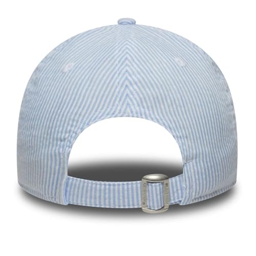 Casquette New Era Kids 9TWENTY en authentique seersucker bleu pastel doux et ultra léger - 2