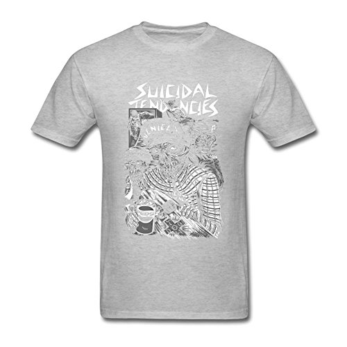 Bless Vanish Men's Suicidal Tendencies Band Skull T Shirt S