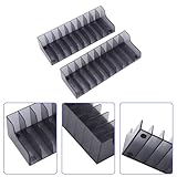 Joyzan Game CD Storage Stand, 2pcs Large Capacity Game Card Box Multi-Function Disc Rack Tower ABS Universal Holder Display Bracket Wear Resistant Organizer Small and Lightweight for PS4 Slim Pro - Image 7