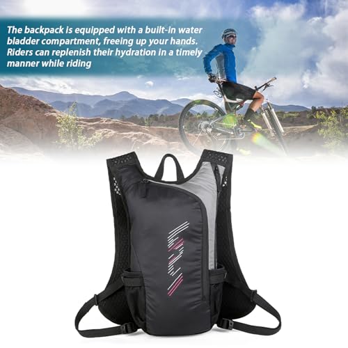 Sac à dos d'hydratation 2L Walmeck respirant pour cyclisme - 4