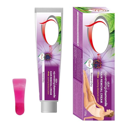 Creme depilatório qia creme depilatório íntimo para rosto, axilas, coxas e áreas íntimas