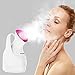 Spaire Facial Steamer for Face,Face Steamer Professional Sauna Nano Ionic Atomizing for Skin Care Unclog Pores and Blackheads Hot Mist Humidifier, Moisturizing Cleansing