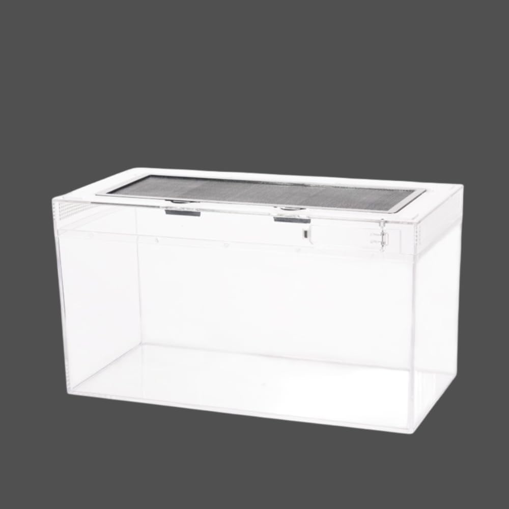 Amazon | Pazzfre 爬虫類ケージ 透明アクリル飼育ケース（20/30/40