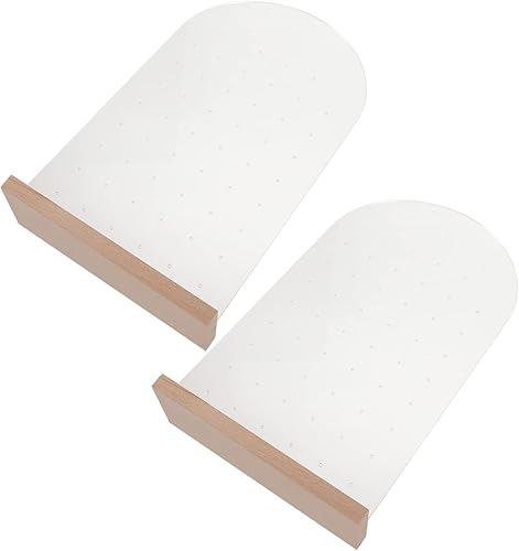 DOITOOL Soporte de exhibición de pendientes Soporte de exhibición de joyas, soportes de exhibición de aretes, estante de exhibición de aretes,