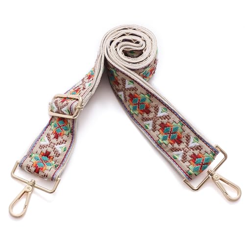 Image of S-Jacorry Purse Strap Replacement Crossbody Wide Shoulder Strap Adjustable Canvas Straps Handbag Strap Replacement Belts