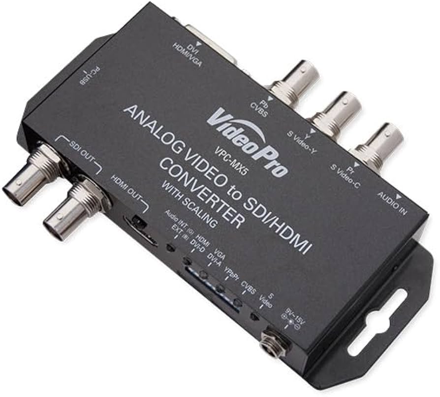 Amazon | MEDIAEDGE(メディアエッジ) ANALOG to HDMI/SDI コンバーター