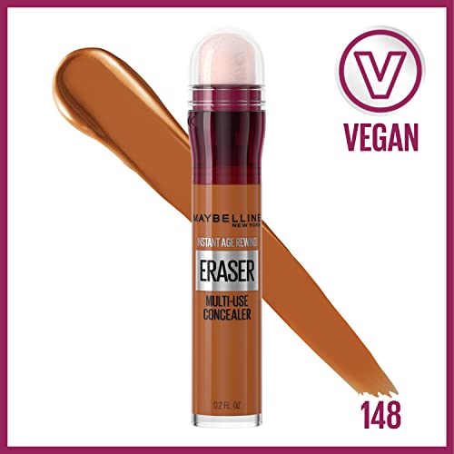 Maybelline Instant Age Rewind Eraser Dark Circles Treatment Multi-Use Concealer, 148, 1 Count (Packaging May Vary) #TOP1