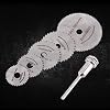 6PCS Mini HSS Circular Saw Blades Set, Cutting Blade Wheels Disc with 1/8 for Rotary Tools