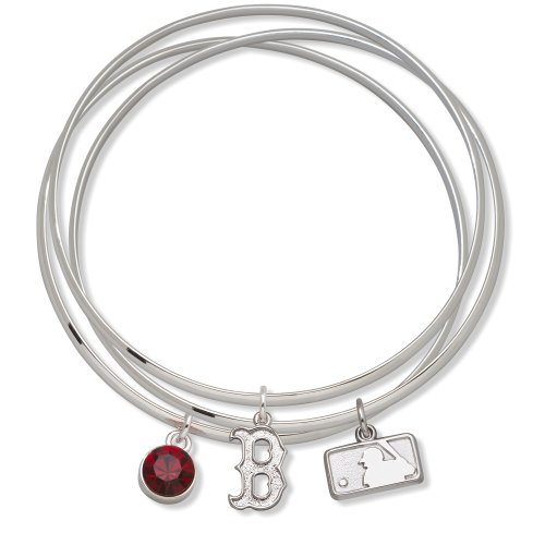 Boston Red Sox Triple Bangle Bracelet