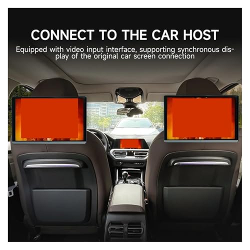 Image of Car Headrest Monitor 13.3 /14 inch 2G+32G /4G+64G /8G+128G IPS Display Touch Screen for Car Rear Seat Player Video Dual (13.3 Inch 4g) (13.3 Inch 2g)