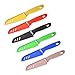Cuchillo De Fruta, 6 Piezas Nuevo Cuchillo De Cocina Pequeño Afilado Y Duradero Con Cubierta Protectora, Adecuado Para La Mayoría De Tipos De Verduras,frutas (rosa, Azul, Verde, Negro, Amarillo, Rojo)