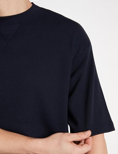 Image of Amazon Brand - Symbol Men's Cotton Blend Oversized Fit T-Shirt