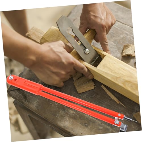 Compas de menuiserie robuste de 40x150 cm pour traçage technique - 6