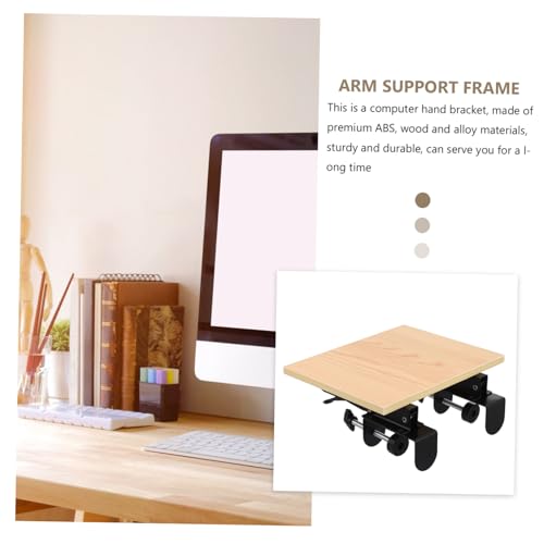 Planche extension ergonomique bois et abs pour bureau assis - 2