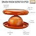 Joie Fresh Stretch Pod Onion Storage Container, Silicone Food Saver, Keeps Leftover Produce Flavorful and Firm in Fridge, Reusable Kitchen Gadget, Dishwasher Safe, BPA-Free