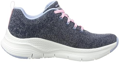 Skechers Sport Arch FitComfy Wave Womens Sneaker 9 BM US SlatePink | Image 5
