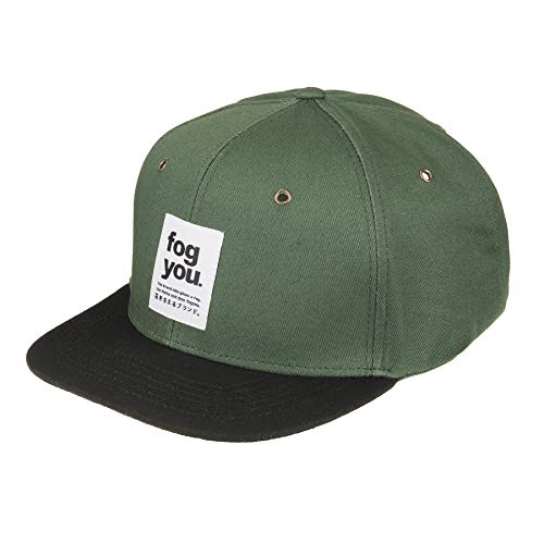 Nebelkind Chave Snapback olivgrün schwarz Fog You OneSize Unisex Cover