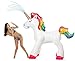 VICKEA Large Inflatable Rainbow Unicorn Sprinkler, Water Sprinklers Toys for Summer Party Fun