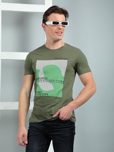 Image of Dollar Pack of 1 Cotton Printed Men Tshirt