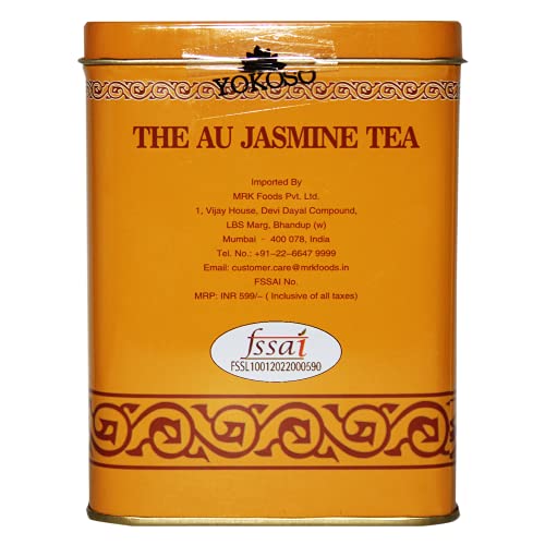 Image of Yokoso The AU Jasmine Tea, 227 g, Yellow & Red, Medium