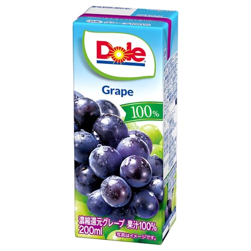 ��󃁃O�~���N Dole�O���[�v100�� 200ml×6�{