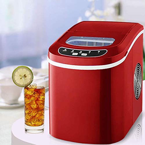 MHGD Eismaschine, tragbar, auf 15-kg-Eis/24-Stunden-Tank, elektrische Eismaschine, leise, einfache Bedienung, perfekt…