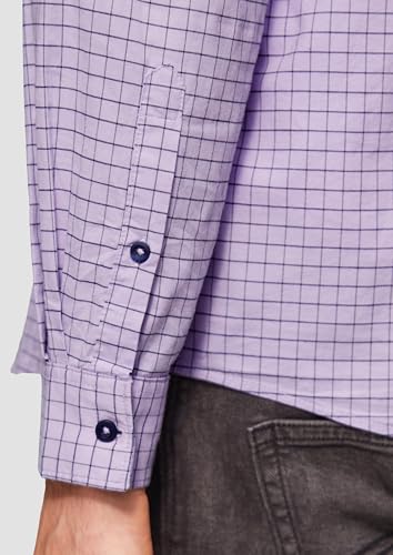 s.Oliver Herren Hemd – Regular Fit, Baumwollstretch, kariert – Ansicht 5