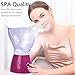 Imagen de Hoapin Vaporizador Facial Sauna Spa Facial para el Cuidado Cosmético Facial Abre los Poros e Hidrata Vapor Beneficioso
