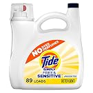 Simply Liquid Laundry Detergent, Free & Sensitive, 128 Oz, 89 Loads