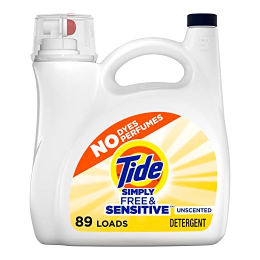Simply Liquid Laundry Detergent, Free & Sensitive, 128 Oz, 89 Loads