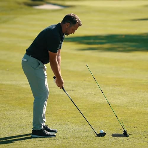 Bâtons d'alignement de golf pliables et aide pédagogique réglable de posture - 7