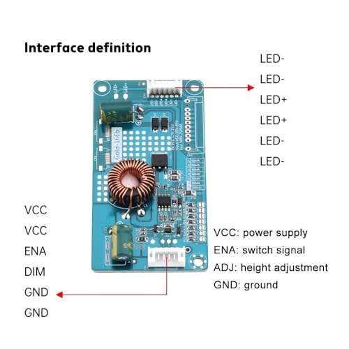 Convertisseur boost courant constant pour carte module alimentation TV