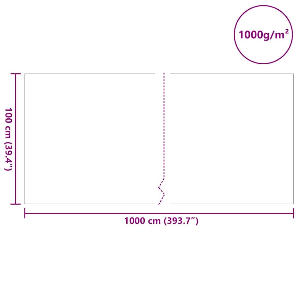 INLIFE Pool Fleece Grau 1 x 10 m Polyester und Baumwolle,Heim & Garten,Dekoration,Brunnen & Teiche,Brunnen- & Teichzubehör,Grau,12.1 KG,4013445