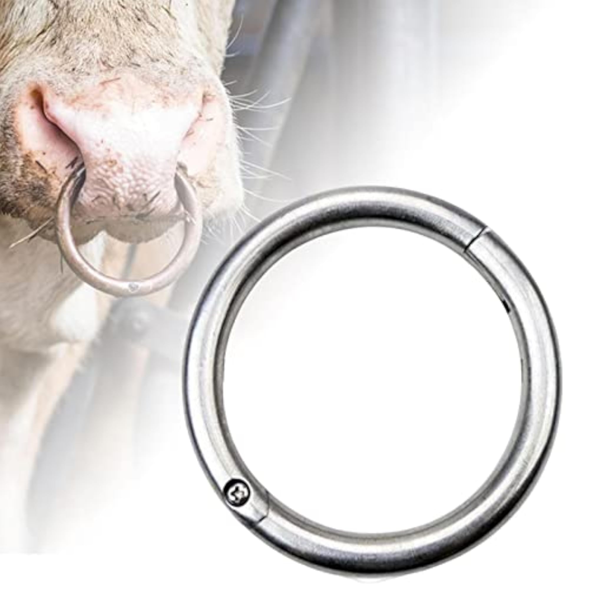 Multifunction Cattle Nose Ring Durable Nose Circle
