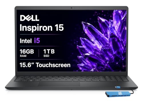 Image of Dell Inspiron 15, 15.6 inch Touchscreen, Intel i5-1334U, 16GB RAM, 1TB SSD