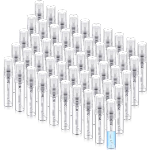 Zhehao 1 Pcs Mini Spray Bottles, Perfume Bottle, Clear Cap, 5 Ml