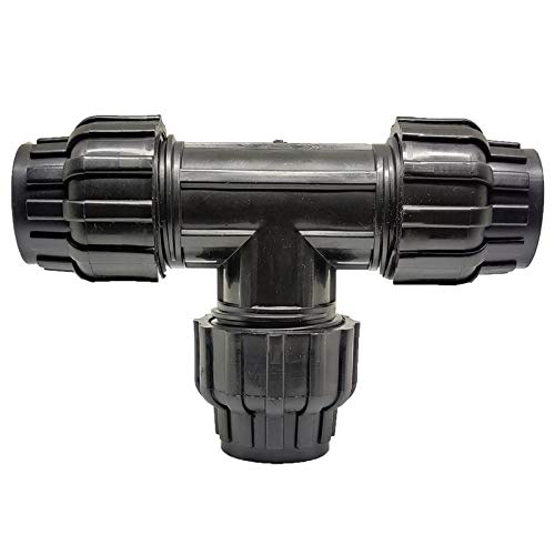 Riegopro PACK 4 X TE IGUAL POLIETILENO 40MM. Utilizado en tuberías PE 40 mm para uso fontanería, riego y obras.