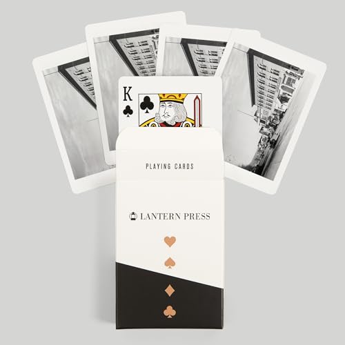 Lantern Press mazo de 52 naipes tamaño póker miniatura 6