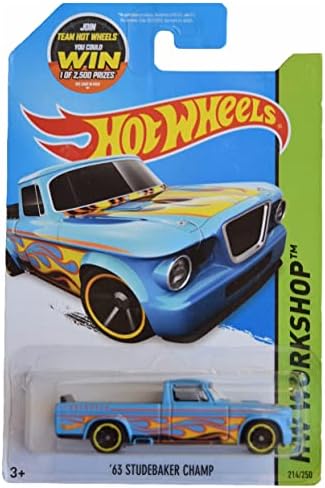 Hot Wheels '63 Studebaker Champ, [Blue] Workshop 214/250