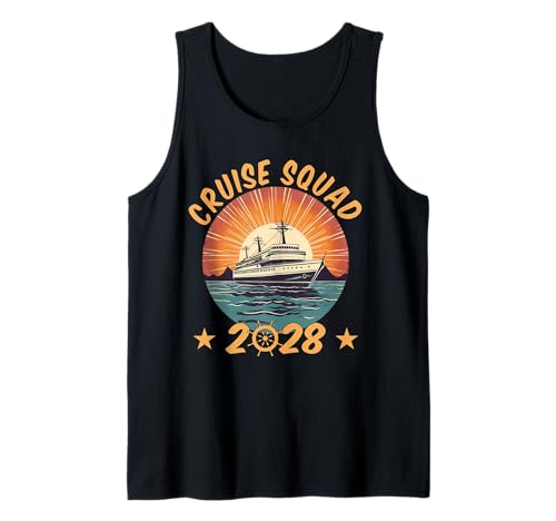 Cruise Squad 2028 Ultimate Family Vacation Canotta