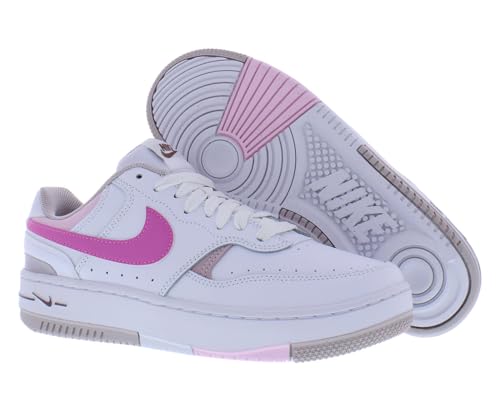 Nike Gamma Force Women's Shoes (FZ3613-100, White/Platinum Violet/Pink Foam/Playful Pink)2