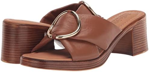 Bella Vita Made in Italy Women's Chi-Italy Heeled Sandal, Whiskey Leather, 9.5 X-Wide | Image 6